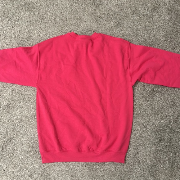 Brand new hot pink crewneck with Golden Goose logo. Not real Golden Goose. - Picture 4 of 4